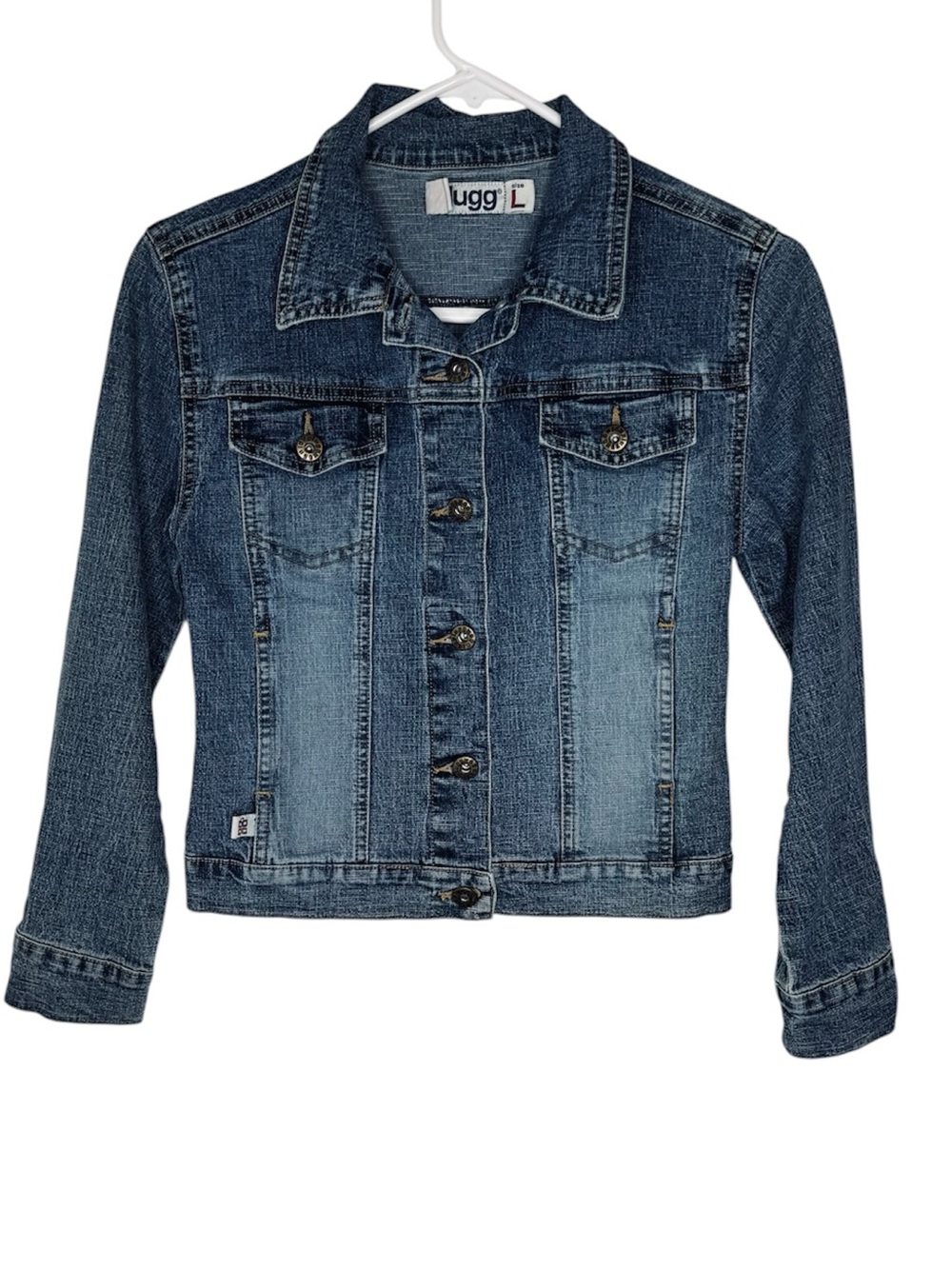 Plugg Jean Jacket Medium Wash Denim
